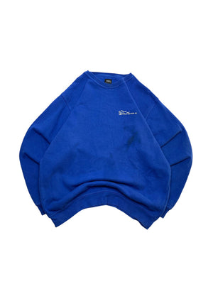 Blue You Embroidery Sweatshirt Men's XXL