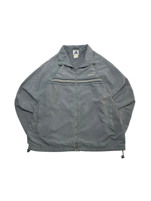 90s Grey Adidas Windbreaker Men's XL
