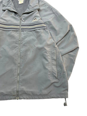 90s Grey Adidas Windbreaker Men's XL