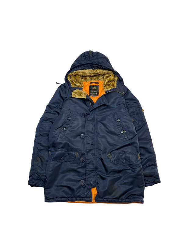 Navy Alpha Industries Parka Men's Large