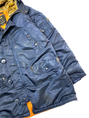 Navy Alpha Industries Parka Men's Large
