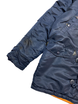 Navy Alpha Industries Parka Men's Large