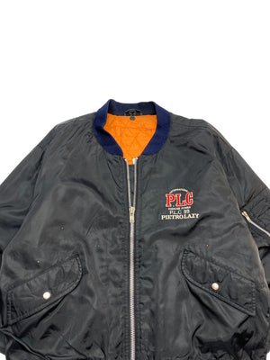 Black Pietrolazy Bomber Jacket MA-1 Men's XL