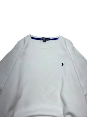 White Ralph Lauren Chest Logo Sweatshirt Men's Large