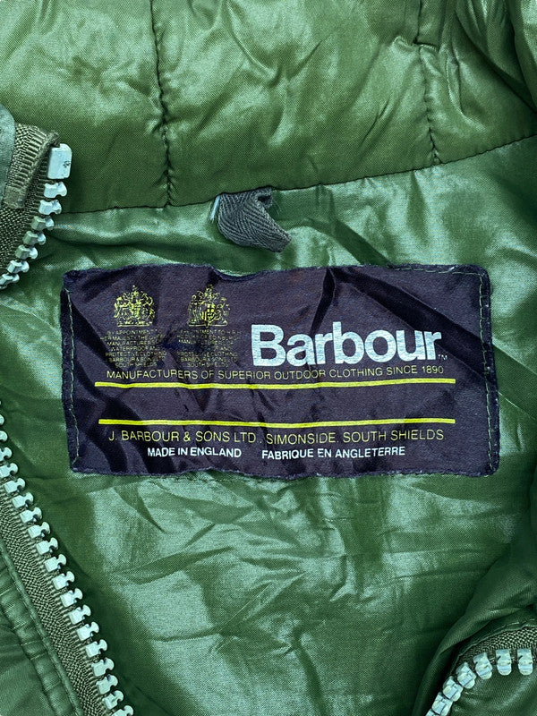 Green Barbour Quilted Gilet Men's Medium