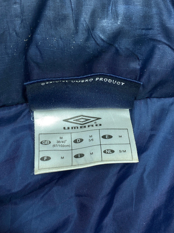 Navy Umbro Puffer Jacket Men's Medium