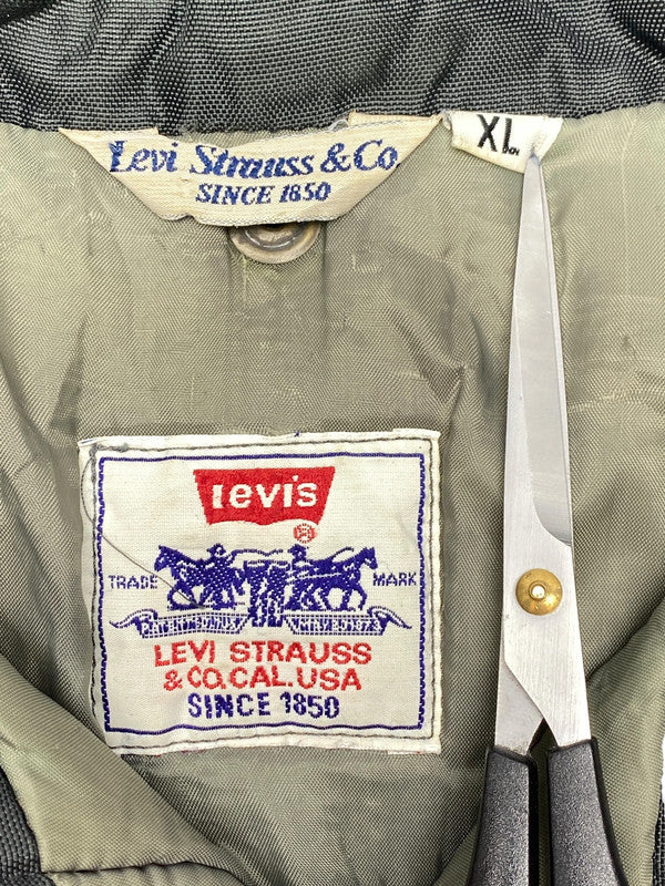 Dark Green Levi's Bomber Jacket Men's XL