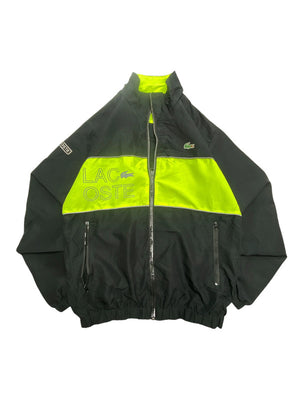 Black Lacoste Sport Fleece Jacket Men's Small
