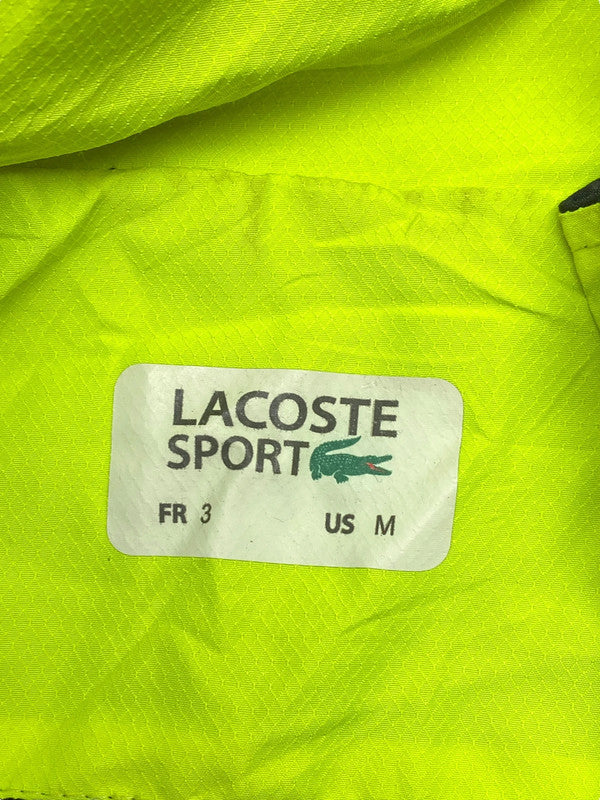 Black Lacoste Sport Fleece Jacket Men's Small