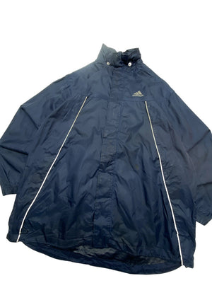 00s Navy Adidas Windbreaker Men's Large