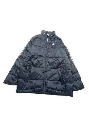 00s Navy Adidas Puffer Jacket Men's Medium