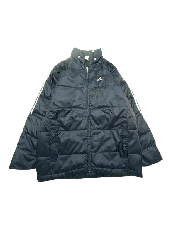 00s Navy Adidas Puffer Jacket Men's Medium