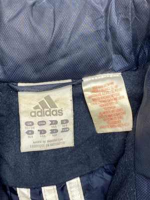 00s Navy Adidas Puffer Jacket Men's Medium