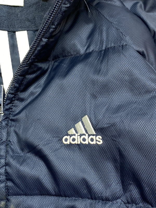 00s Navy Adidas Puffer Jacket Men's Medium