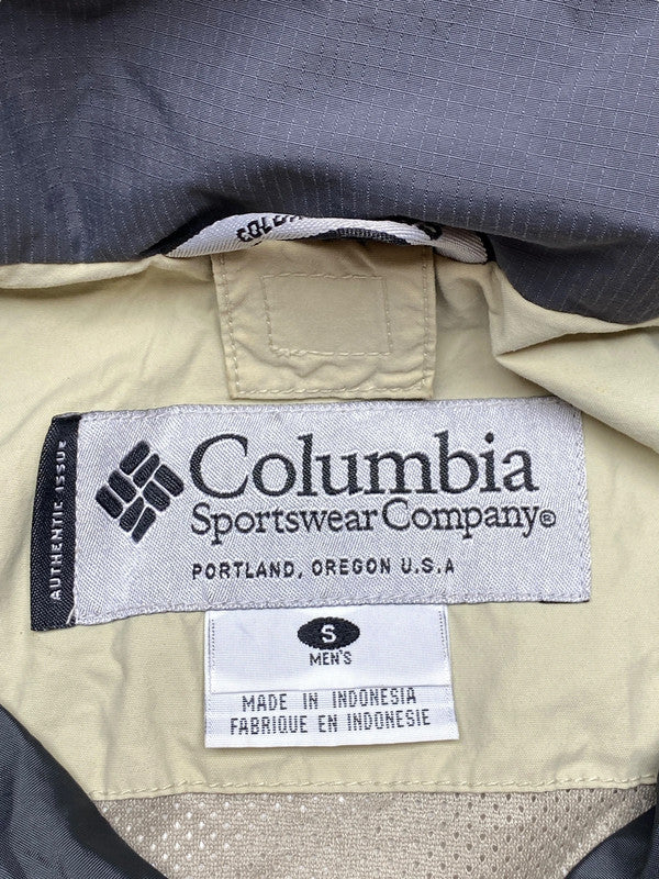 Beige Columbia Raincoat Men's Small