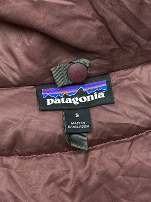 Brown Patagonia Long Down Jacket Women's Small