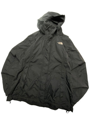 Black The North Face Raincoat Women's Medium