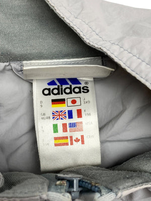 90s Grey Adidas Windbreaker Men's XL