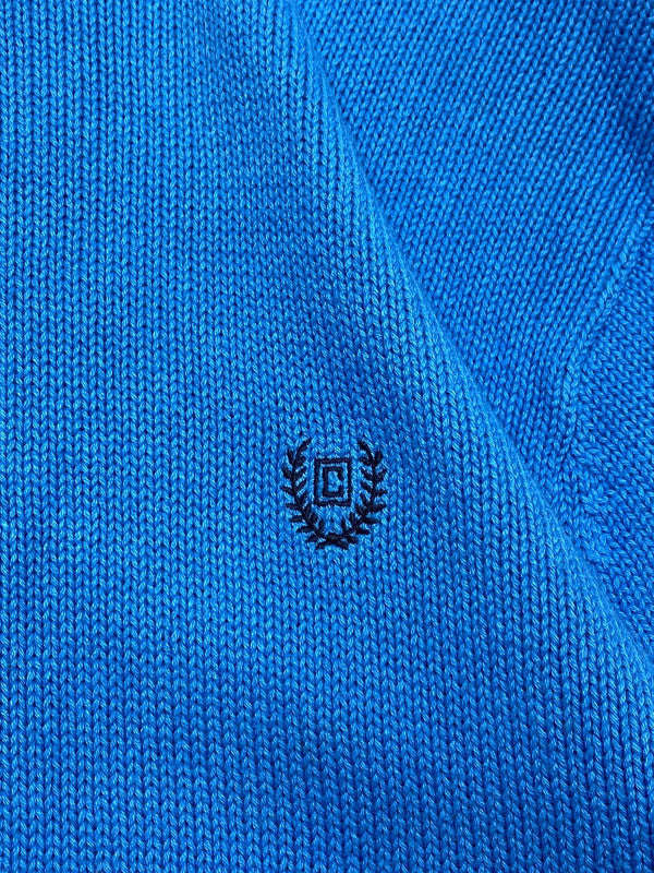 Blue CHAPS Crew-neck Jumper Women's XL