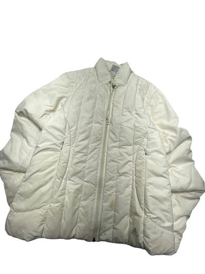 00s Cream Adidas Puffer Jacket Women's Medium