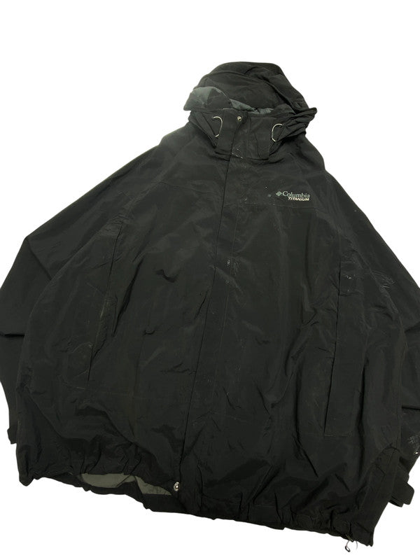 Black Columbia Titanium Raincoat Men's XXXL