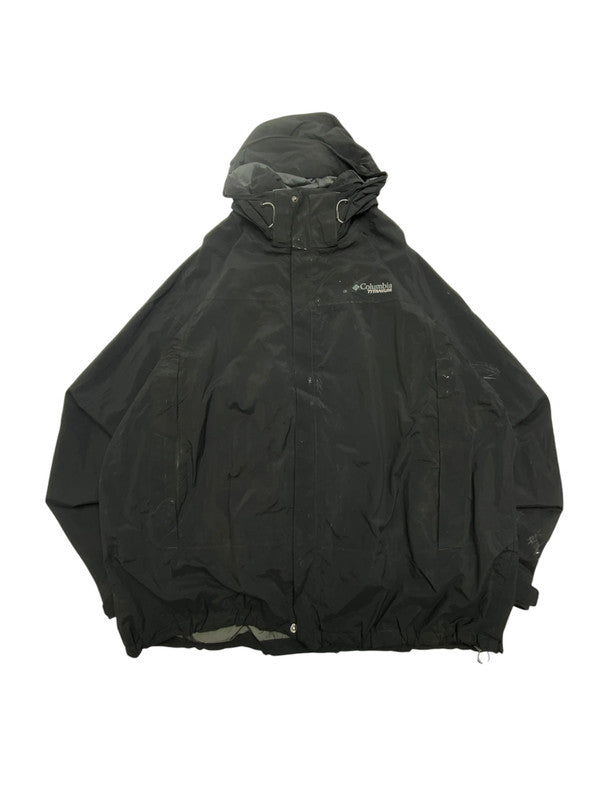 Black Columbia Titanium Raincoat Men's XXXL