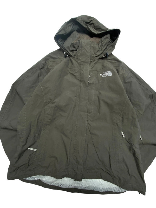Olive Green The North Face Raincoat Women's Medium