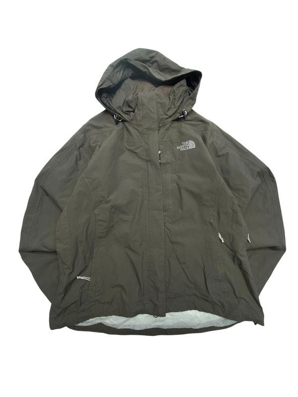 Olive Green The North Face Raincoat Women's Medium