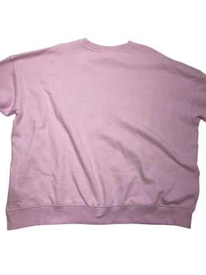Pink H&M Badge Sweatshirt Women's XL