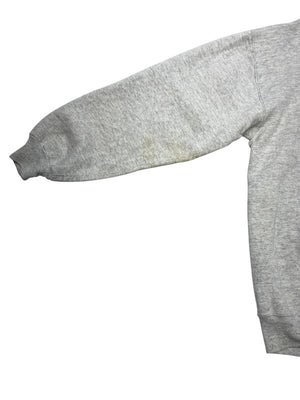 Grey Jerzees Badge Sweatshirt Men's XL