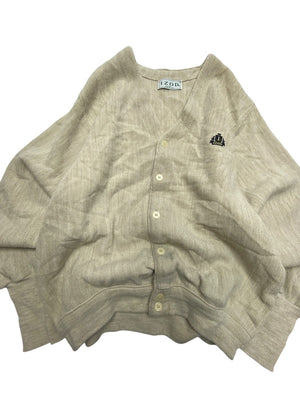Beige IZOD Cardigan Men's Medium