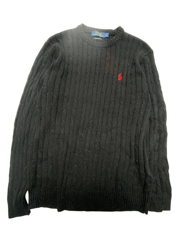 Black Ralph Lauren Knitwear Jumper Women's Large