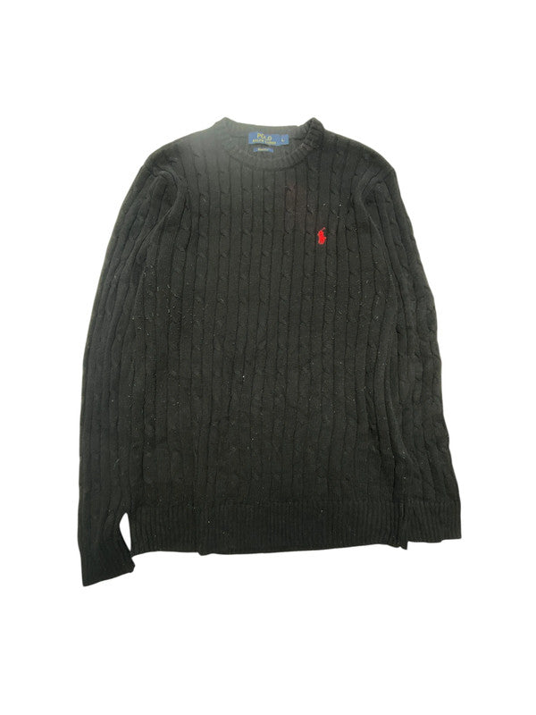 Black Ralph Lauren Knitwear Jumper Women's Large