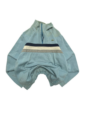 Light Blue Lacoste Half-zip Sweatshirt Men's Medium