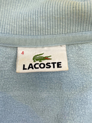 Light Blue Lacoste Half-zip Sweatshirt Men's Medium
