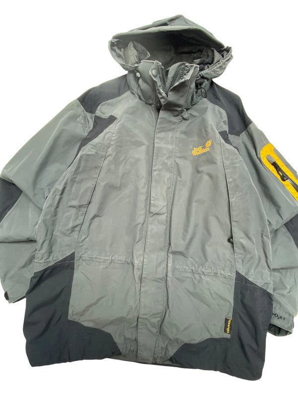 Grey Jack Wolfskin Raincoat Men's Large