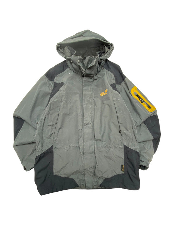Grey Jack Wolfskin Raincoat Men's Large