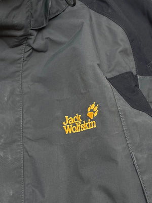 Grey Jack Wolfskin Raincoat Men's Large