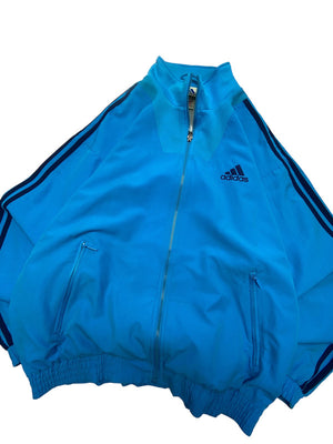 90s Blue Adidas Tracksuit Jacket Men's XL