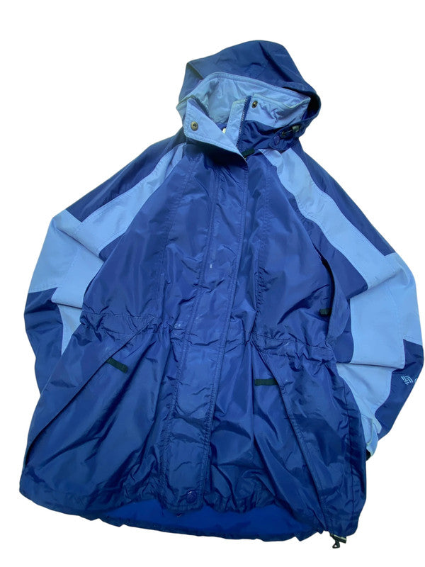Blue Columbia Raincoat Women's Small