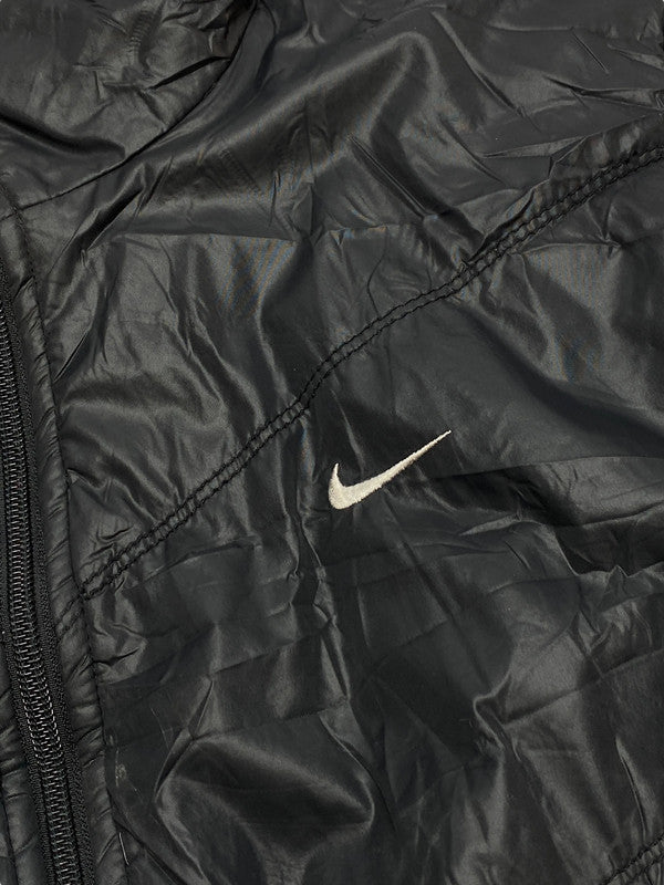 Black-Grey Nike Reverse Bomber Jacket Women's Large