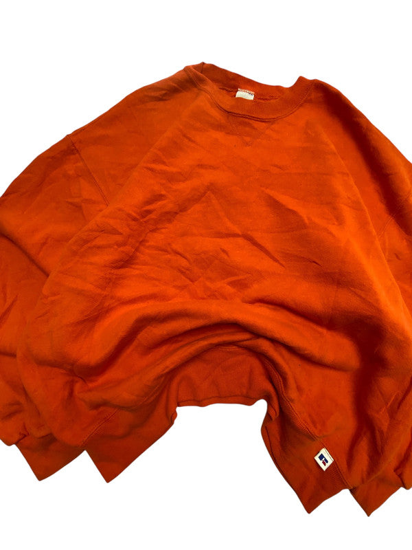Orange Russell Athletic Sweatshirt Men's XL