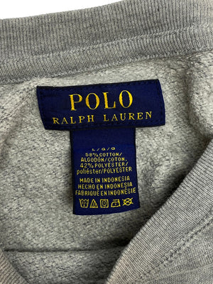 Grey Ralph Lauren Sweatshirt Women's Large