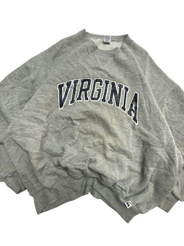 Grey Russell Athletic Print Sweatshirt Men's XXL