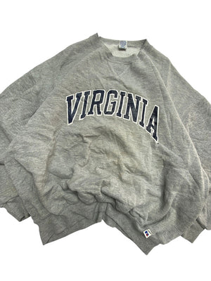 Grey Russell Athletic Print Sweatshirt Men's XXL