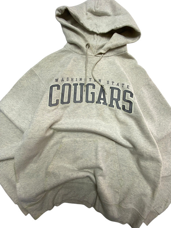 Grey Champion Badge Hoodie Men's Medium