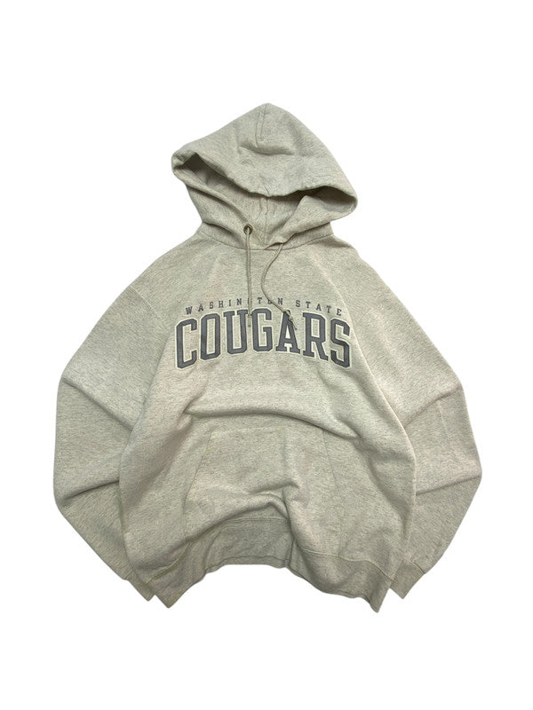 Grey Champion Badge Hoodie Men's Medium