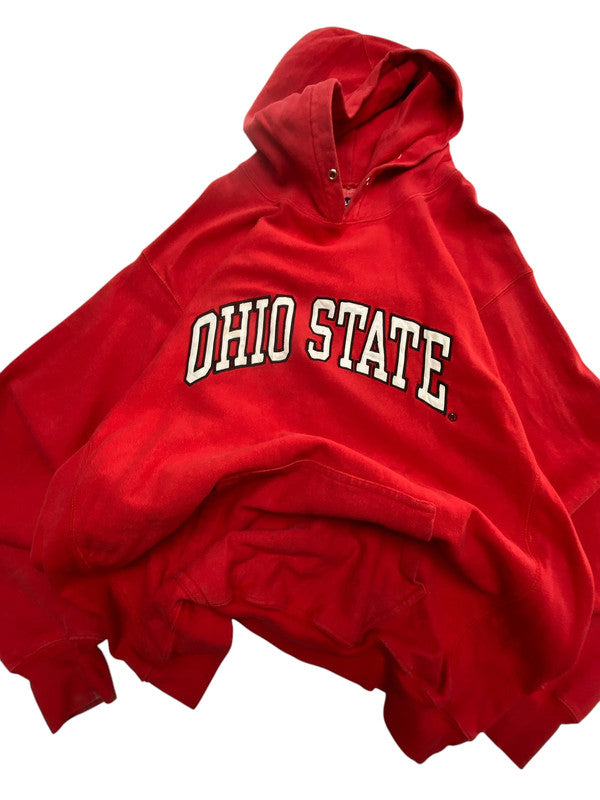 Red Steve & Barry's Badge Hoodie Men's XL