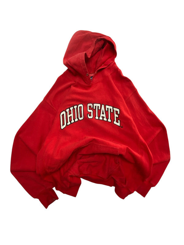 Red Steve & Barry's Badge Hoodie Men's XL