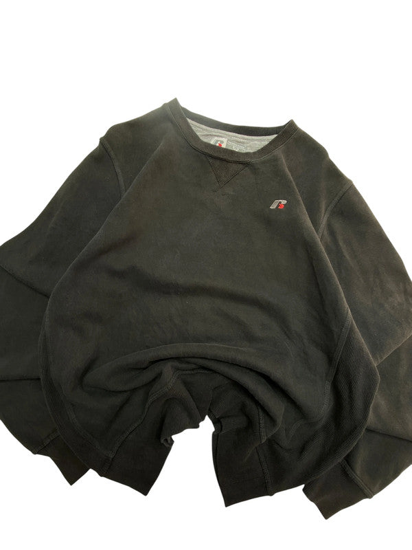 Black Russell Premium Sweatshirt Men's Medium